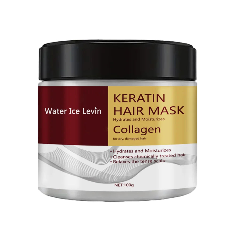 Keratin Hårmask - Återfuktar och reparerar på djupet