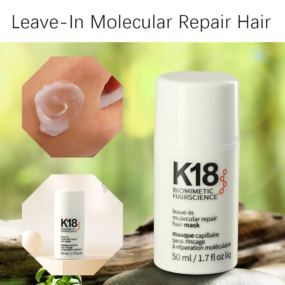 K18 Keratin - Reparerande och återfuktande Leave-In Hårmask