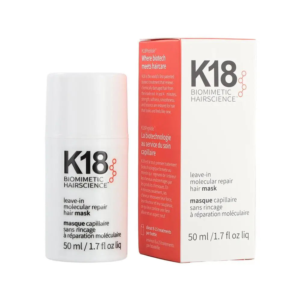 K18 Keratin - Reparerande och återfuktande Leave-In Hårmask
